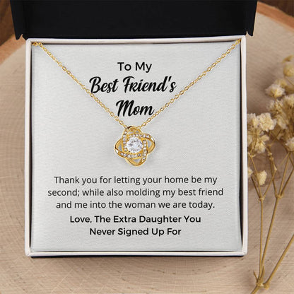 Best Friend's Mom Ne Love Knot Necklace