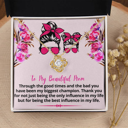 A Great Gift For Mom On Every Occasion - Love Knot Necklace 27 Love Knot Necklace