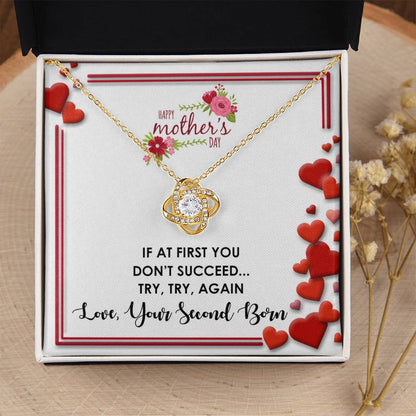 Your Second Born - Love Knot Necklace Love Knot Necklace