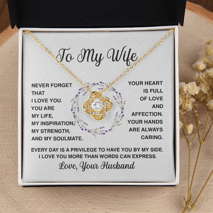 Delivery By Mother's Day Wf029   Gift Fo Love Knot Necklace