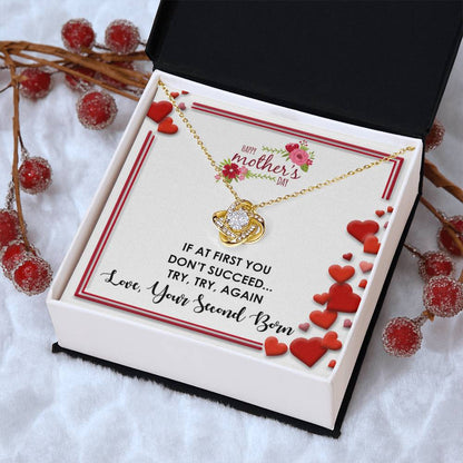 Your Second Born - Love Knot Necklace Love Knot Necklace