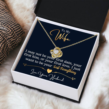 Wife - Last Everything Love Knot Necklace