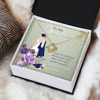 Class Of 2022 Graduation Gift To My Daughter Graduation Gift Necklace With Message Card To Daughter From Parents Graduation Gift High School Graduation College Grad