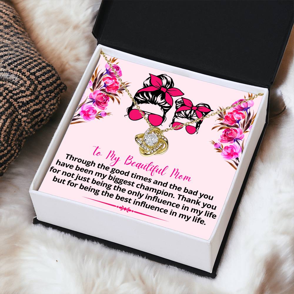 A Great Gift For Mom On Every Occasion - Love Knot Necklace 27 Love Knot Necklace