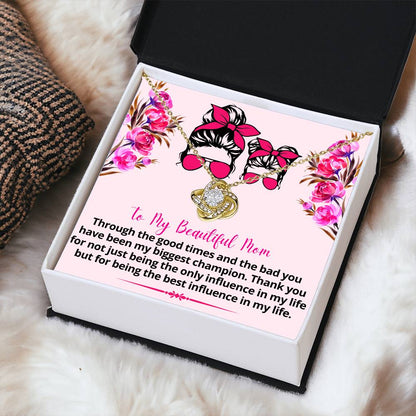 A Great Gift For Mom On Every Occasion - Love Knot Necklace 27 Love Knot Necklace