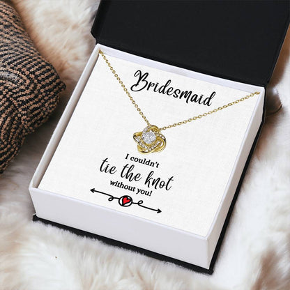 Bridesmaid(3) Love Knot Necklace