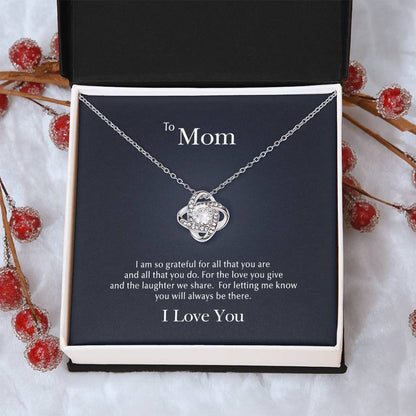 All That You Are Love Knot Necklace