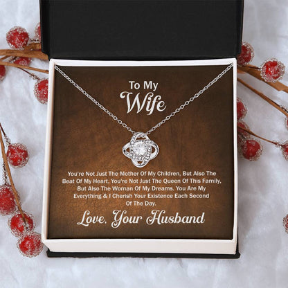 Beat Of Love Knot Necklace