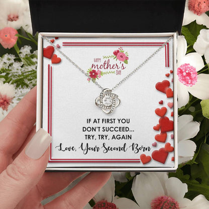 Your Second Born - Love Knot Necklace Love Knot Necklace