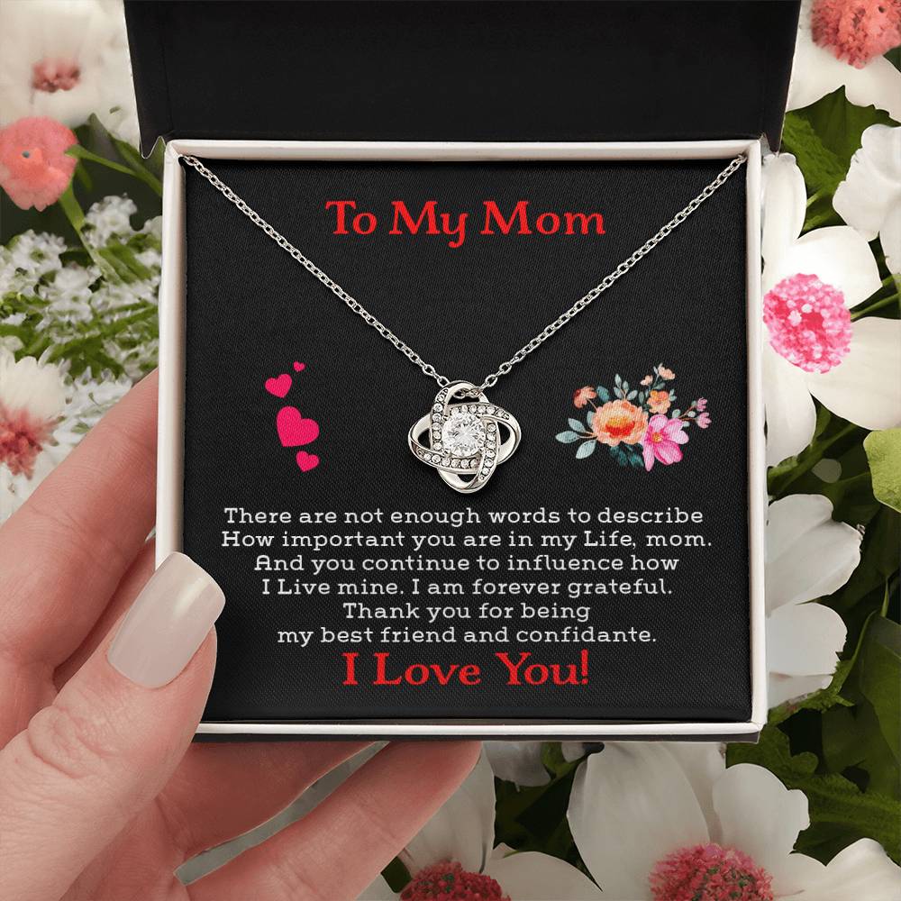 Gift For Mom - Love Knot Necklace 6 Love Knot Necklace