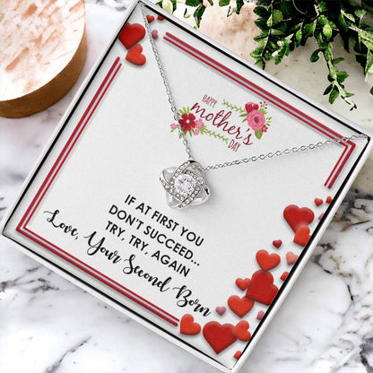 Your Second Born - Love Knot Necklace Love Knot Necklace