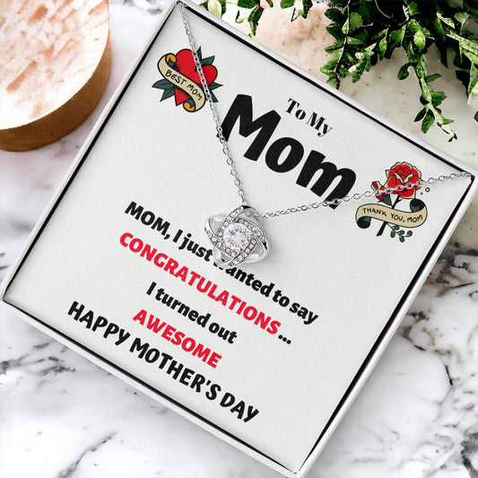 Ewesome Love Knot Necklace