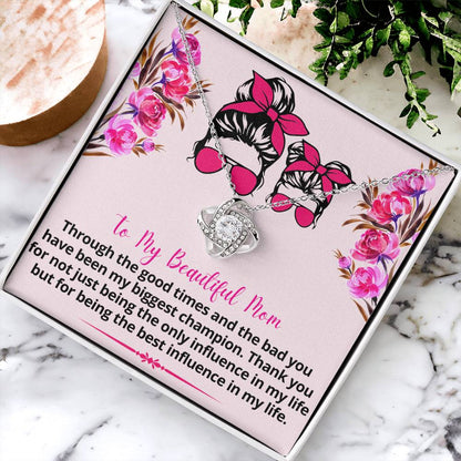 A Great Gift For Mom On Every Occasion - Love Knot Necklace 27 Love Knot Necklace