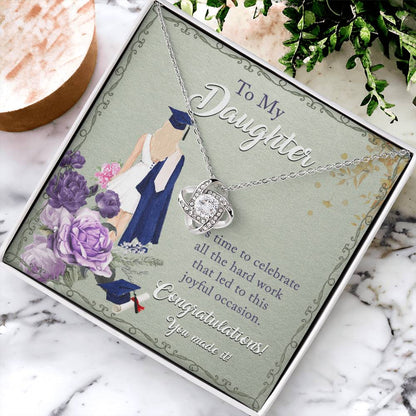 Class Of 2022 Graduation Gift To My Daughter Graduation Gift Necklace With Message Card To Daughter From Parents Graduation Gift High School Graduation College Grad