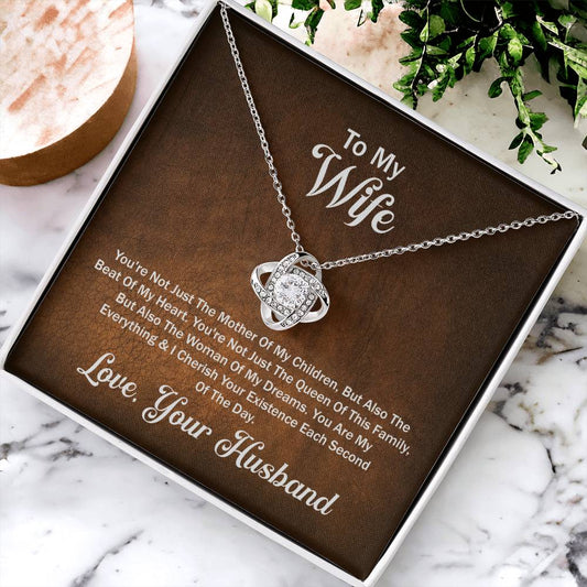 Beat Of Love Knot Necklace