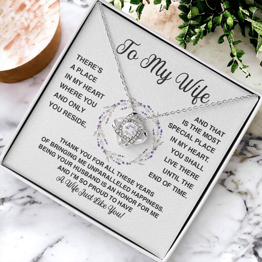 Delivery By Mother's Day Wf030   Gift Fo Love Knot Necklace