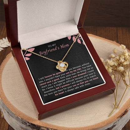 Boyfriend Mom - I Will Forever Love Knot Necklace