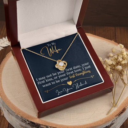 Wife - Last Everything Love Knot Necklace