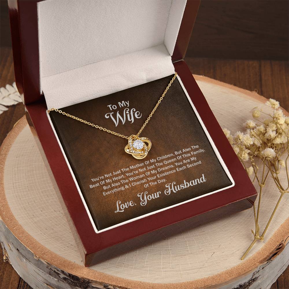 Beat Of Love Knot Necklace