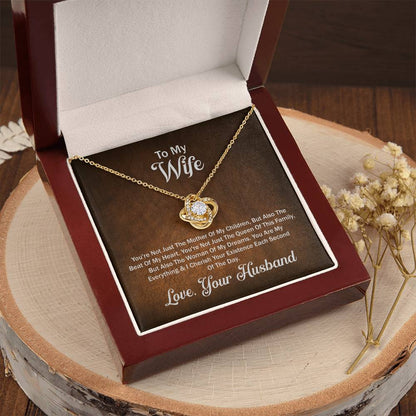 Beat Of Love Knot Necklace