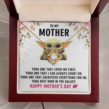 Best Mother's Day Gift For Mom-Necklace For Mom Love Knot Necklace