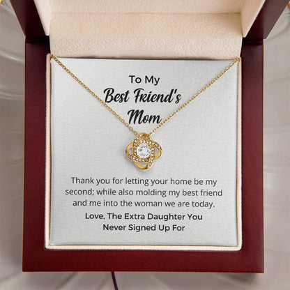 Best Friend's Mom Ne Love Knot Necklace