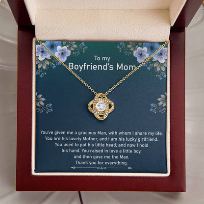 Almost Sold Out To My Boyfriend's Mom - Love Knot Necklace Love Knot Necklace