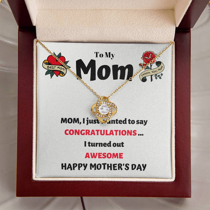 Ewesome Love Knot Necklace