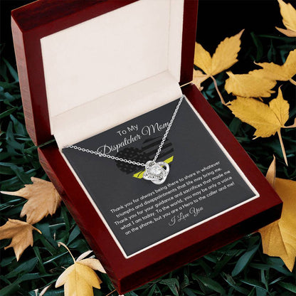 Dispatcher Mom Love Knot Necklace