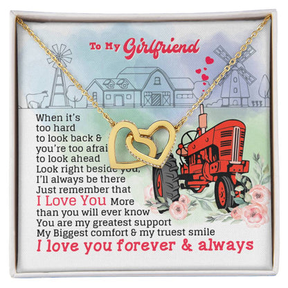 Farmer'S Girlfriend - Interlocking Heart Necklace Interlocking Hearts Necklace