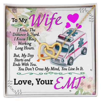 Emt'S Wife - Interlocking Heart Necklace Interlocking Hearts Necklace