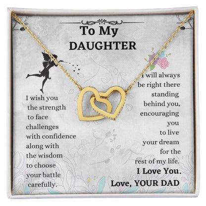 TO5EFF~1 Interlocking Hearts Necklace