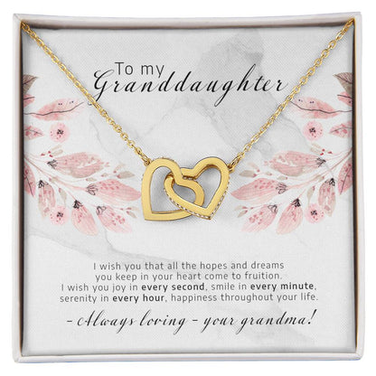 Every Second Every Minute - Interlocking Hearts Necklace