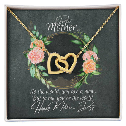 50 The Perfect Mother'S Day Necklace Interlocking Hearts Necklace