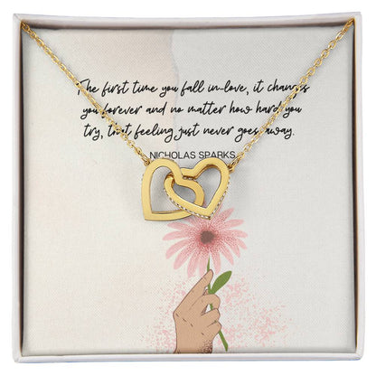 Daughter Interlocking Hearts Necklace