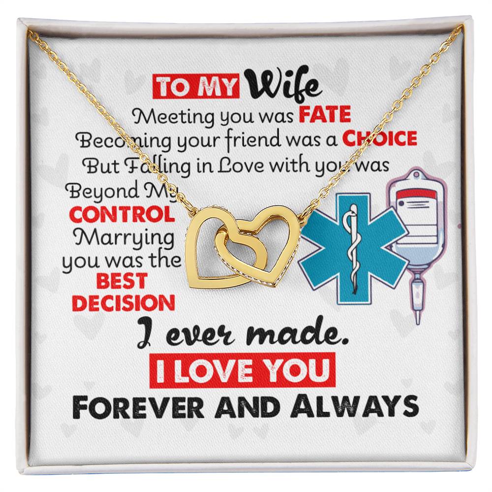 Ems Wife - Interlocking Heart Necklace Interlocking Hearts Necklace