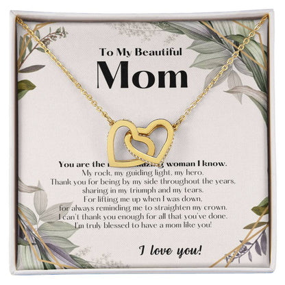 TO80BD~1 Interlocking Hearts Necklace