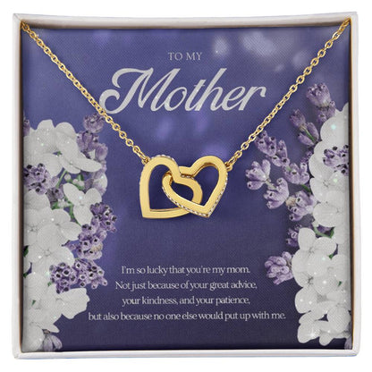 Twist Forever Love Interlocking Hearts Necklace