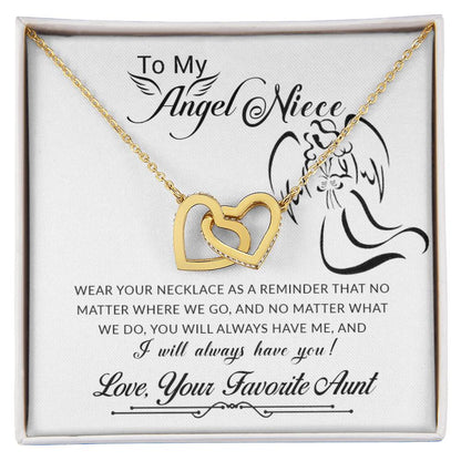 Angel Niece - Interlocking Hearts Interlocking Hearts Necklace