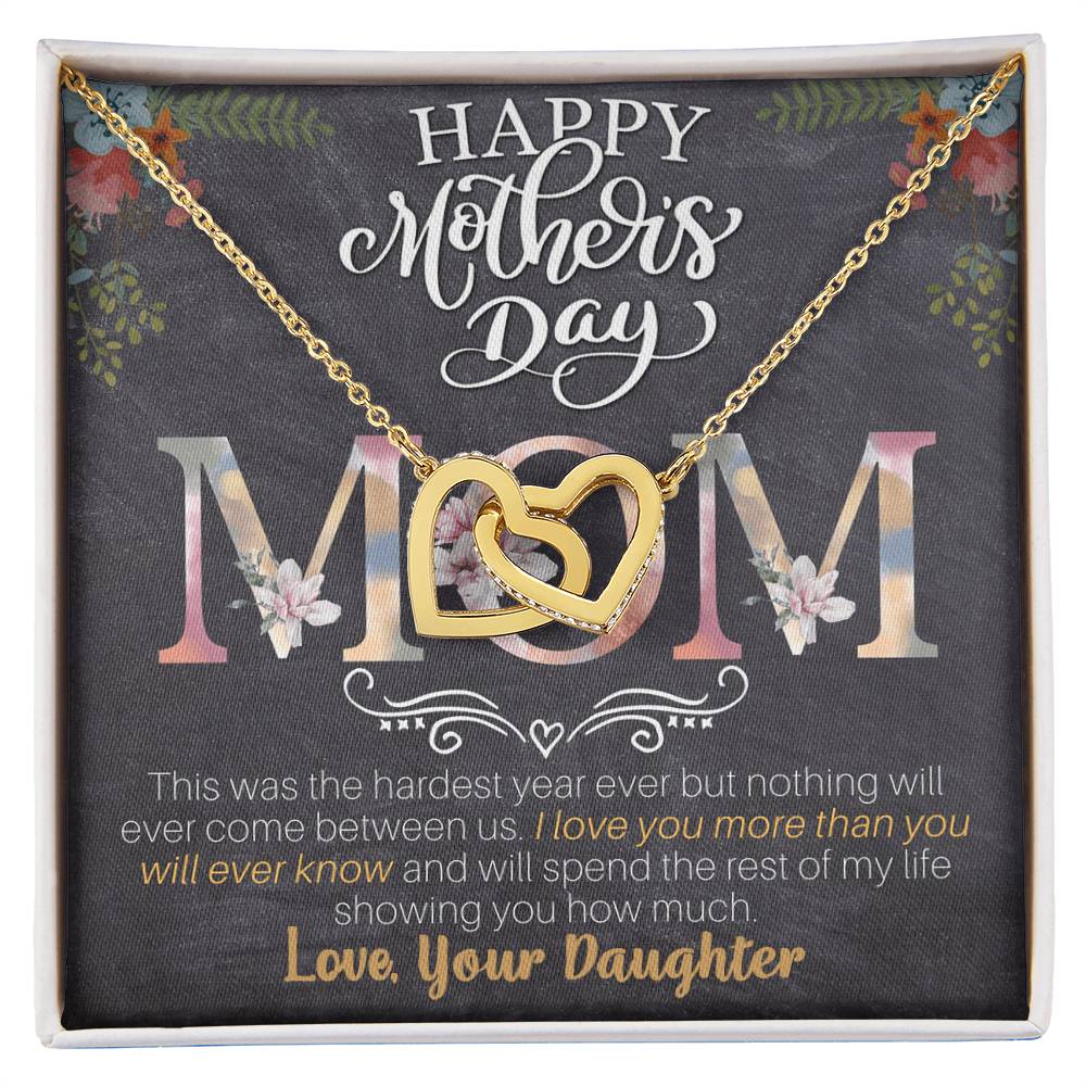Best Mother'S Day Interlock Necklace Interlocking Hearts Necklace
