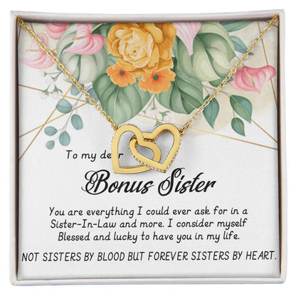 Best Friend Necklacebest Friend Necklace Personalize Bff Interlocking Hearts Necklace Best Friend Birthday Necklace Gift For Best Friend