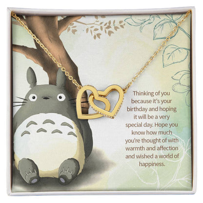 World Of Happiness - Interlocking Hearts Necklace