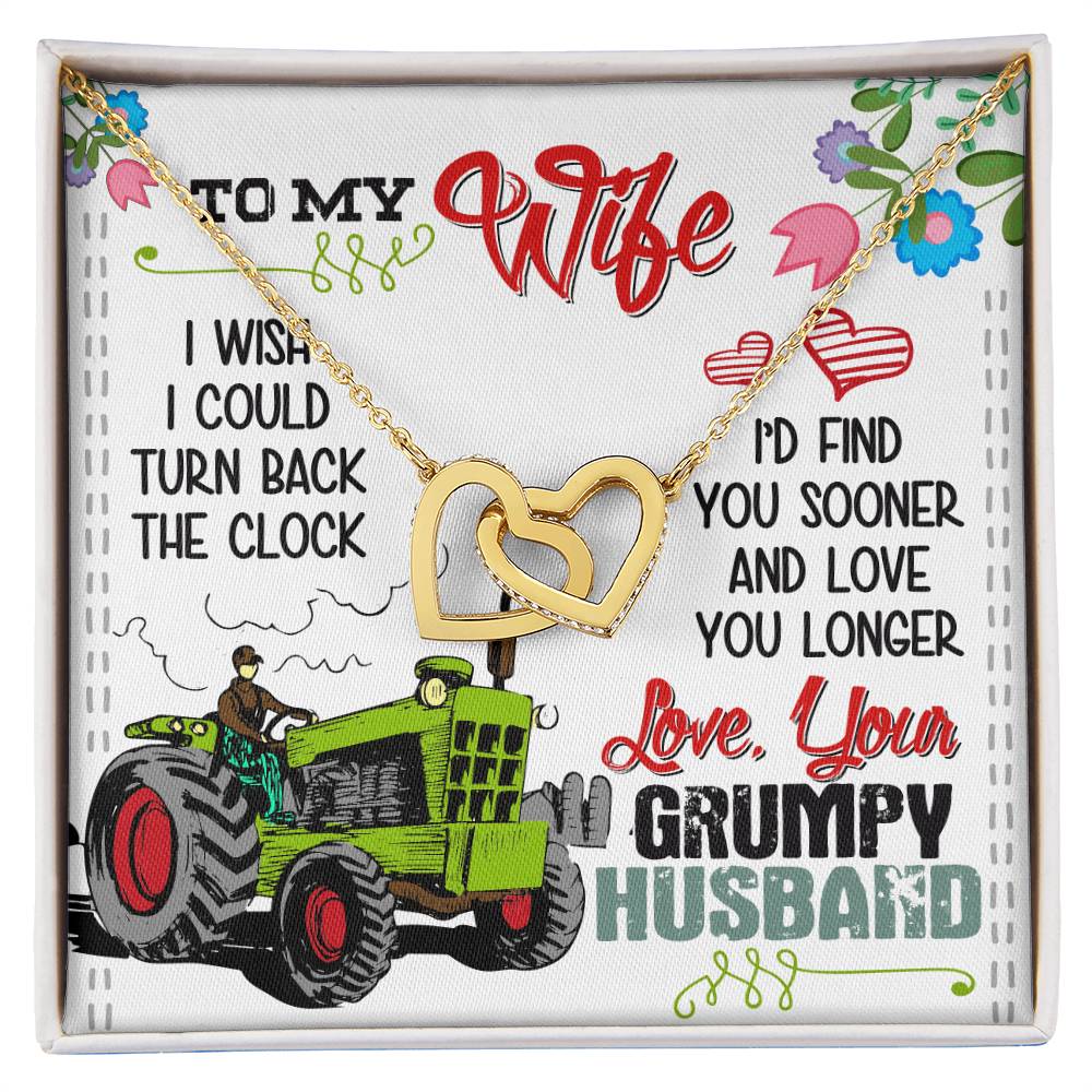 Farmer'S Wife - Interlocking Heart Necklace Interlocking Hearts Necklace