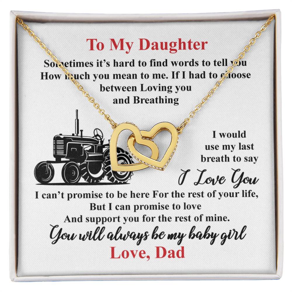 Farmer'S Daughter - Interlocking Heart Necklace Interlocking Hearts Necklace