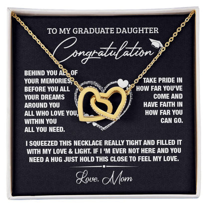 Behind You All Interlocking Hearts Necklace