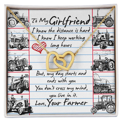 Farmer'S Girlfriend - Interlocking Heart Necklace Interlocking Hearts Necklace