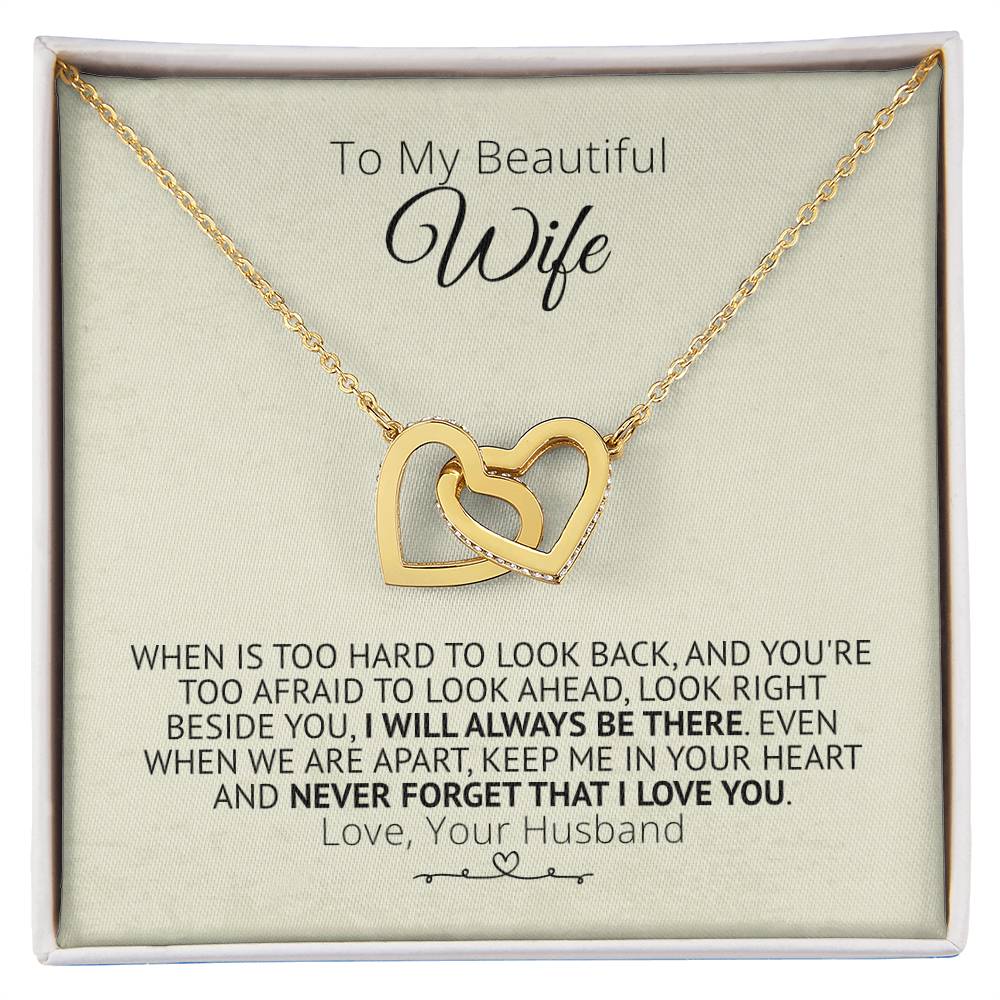 Beside You - Interlocked Hearts Necklace Interlocking Hearts Necklace