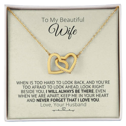 Beside You - Interlocked Hearts Necklace Interlocking Hearts Necklace