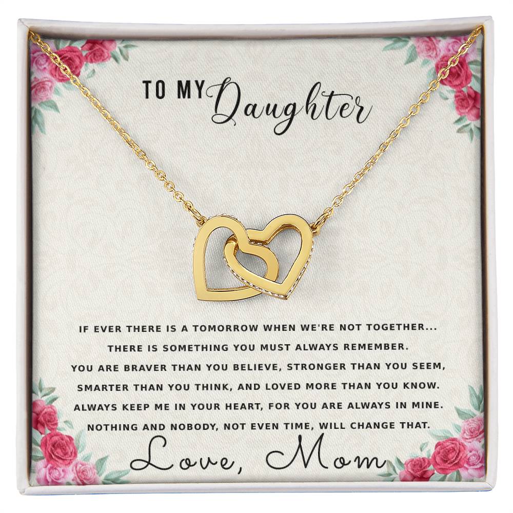 TOD923~1 Interlocking Hearts Necklace