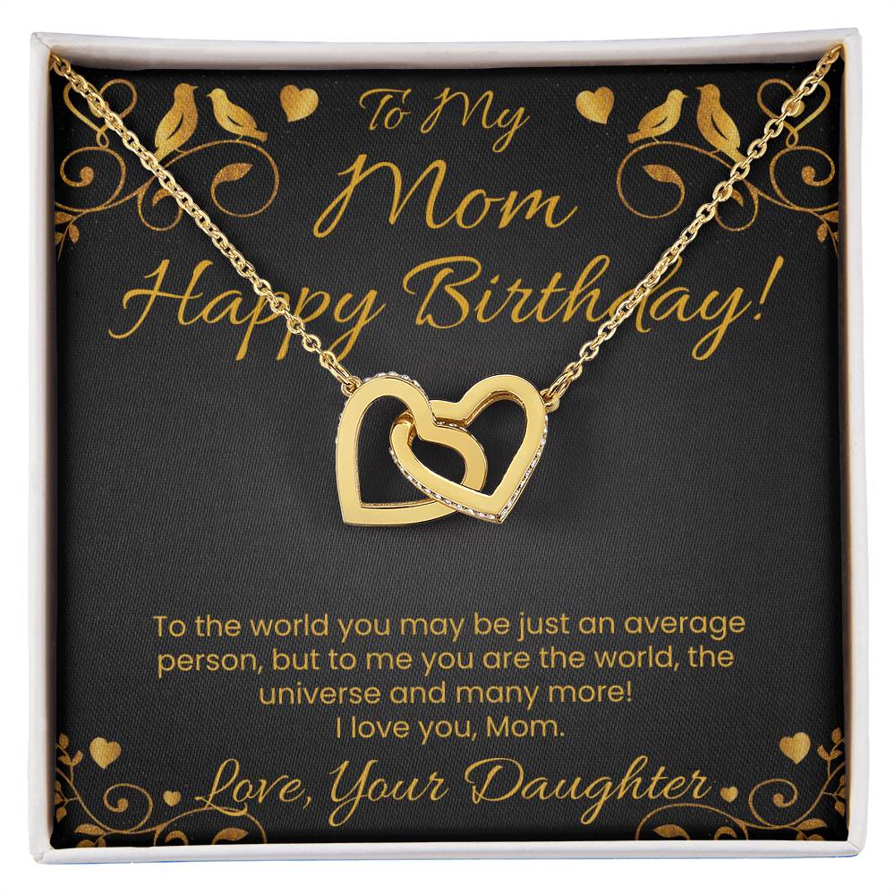 A Beautiful Birthday Gift For Mom! - The Amazing Interlocking Hearts Necklace
